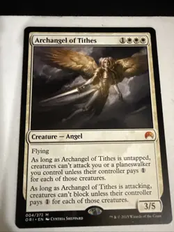 Archangel of Tithes - MTG Magic Origins MT/NM Never Played! - Image 1
