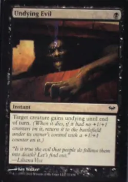 Undying Evil - Dark Ascension: #77, Magic: The Gathering Lp C357 - Image 1
