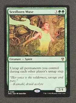 Seedborn Muse MKC 0186 Rare NM MTG Murders at Karlov Manor Commander - Image 1