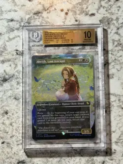 Aerith Last Ancient CHOCOBO TRACK FOIL FIC 471 BGS 10 (MTG Final Fantasy 2025) - Image 1