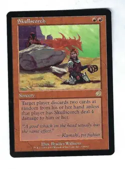 Skullscorch - Torment - Magic The Gathering NM/M (Never Played) - Image 1