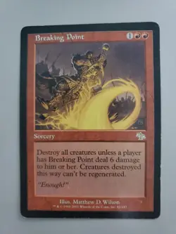 MTG Breaking Point Judgment Regular Rare LP - Image 1