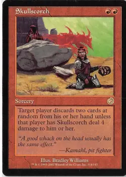 Skullscorch *Rare* Magic MtG x1 Torment SP - Image 1
