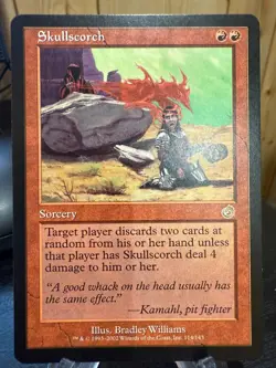 MTG Magic the Gathering Torment Skullscorch 1325 - Image 1