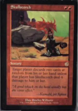 Skullscorch - Torment: #114, Magic: The Gathering Lp R112 - Image 1