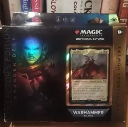 Magic: The Gathering Warhammer 40,000 Collector's Edition Foil Deck Lot - Image 1