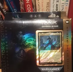 Magic: The Gathering Warhammer 40,000 Collector's Edition Foil Deck Lot - Image 3