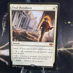 Magic the Gathering - Final Showdown - Outlaws of Thunder Junction - 0011 NM - Image 1