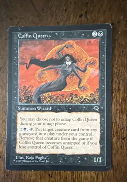 Coffin Queen Tempest Regular Black MTG Magic The Gathering M/HP - Image 1