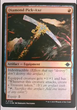 Diamond Pick-Axe 143 The Lost Caverns of Ixalan Magic: The Gathering Foil NM - Image 1