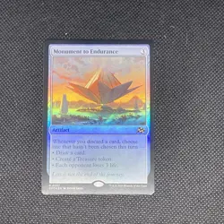 Monument to Endurance Aetherdrift Foil. MTG 2025. Very Nice! - Image 1