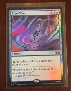 Time Warp Commander: Marvel Super Heroes Foil - Image 1
