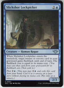 MTG Slickshot Lockpicker 67 Outlaws of Thunder Junction U Normal NM - Image 1