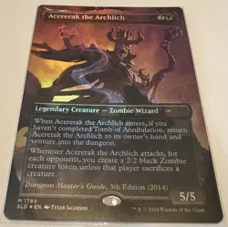 Acererak the Archlich (Rainbow 🌈Foil) Secret Lair Drop Foil🌟 - Image 1