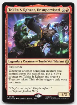 Tokka & Rahzar, Unsupervised 28 TMC Magic: The Gathering R NM - Image 1