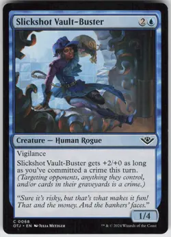 MTG Slickshot Vault-Buster 68 Outlaws of Thunder Junction C Normal NM - Image 1
