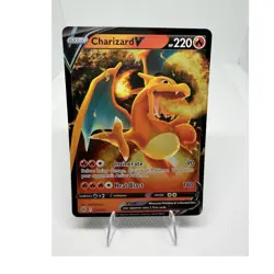 Charizard V 017/172 Swsh09 Holo Ultra Rare 220HP ENG Pokemon Card - Image 1