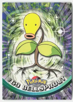 Bellsprout #69 Topps Trading Cards Series 1 Pokemon Near Mint - Image 1