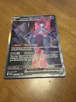 Pokemon TCG Team Rockets Mewtwo EX - Image 3