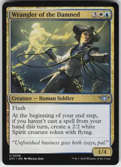 MTG Wrangler of the Damned 238 Outlaws of Thunder Junction U Normal NM - Image 1