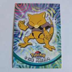 Abra #63 Blue Logo Topps Trading Cards Series 1 - Image 1