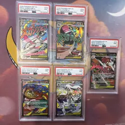 PSA 9 Pokemon TCG Mega Evolution Attack Rare LOT - Image 1
