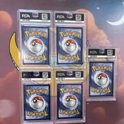 PSA 9 Pokemon TCG Mega Evolution Attack Rare LOT - Image 2