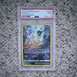 Pokemon 2023 Crown Zenith Galarian Gallery Mew GG10/GG70 Holo Full Art PSA 9 - Image 1