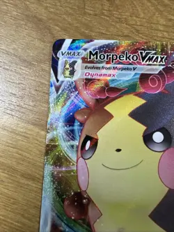 Pokemon Morpeko VMAX Holo Ultra Rare Shining Fates 038/072 NM - Image 2