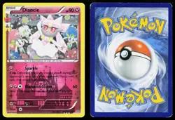 DIANCIE RC22/RC32 UNCOMMON GENERATIONS POKEMON HOLO MP - Image 3