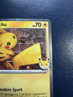 Pikachu 051/162 Holo - Pokemon 2026 Pokemon Day NM - Image 3