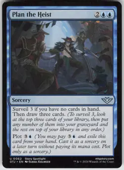 MTG Plan the Heist 62 Outlaws of Thunder Junction U Normal NM - Image 1