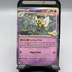 Lillie's Ribombee (Prerelease) Journey Together Stamped Promo 183 Pokemon - NM - Image 1