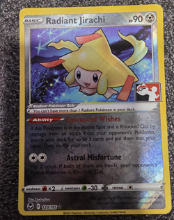 Radiant Jirachi 120/195 Prize Pack Holo Rare English Near Mint - Image 1