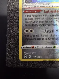Radiant Jirachi 120/195 Prize Pack Holo Rare English Near Mint - Image 4
