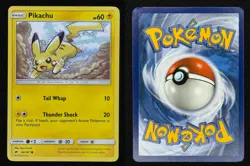 Pikachu 40/147 Common Burning Shadows Near Mint - Image 3
