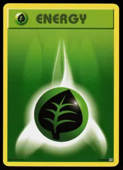 Grass Energy 91/108 Common Evolutions Pokemon Lightly Played - Image 1