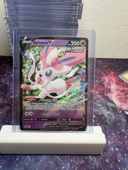 SYLVEON V SWSH202 HOLO PROMO SWORD & SHIELD PROMO NM/M POKEMON - Image 1