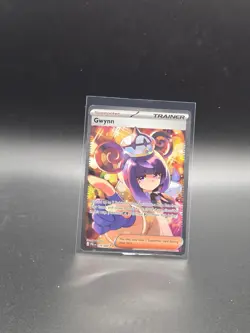 Gwynn 119/084 Special Illustration Rare Pitch Black Pokemon Holo Near Mint - Image 1