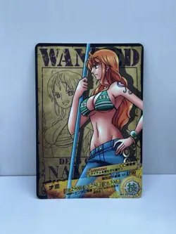 One Piece AR Carddass Nami Wanted NO.02-08 Berry Match 2011 Bandai - Image 1