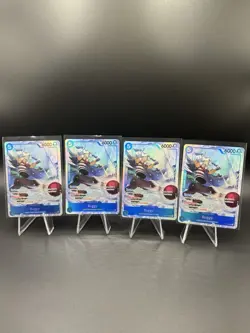 One Piece - 4x Playset Buggy OP16-048 SR The Time of Battle English NM - Image 1