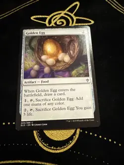 Golden Egg (220) Throne of Eldraine ELD MTG Magic - Image 1