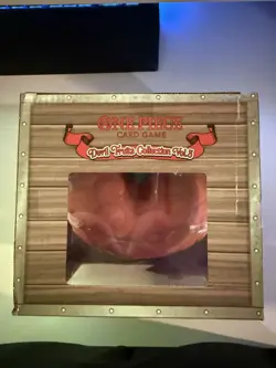 One Piece Devil Fruits Collection Vol.3 Booster Sleeve Box SEALED DENT ON TOP - Image 3