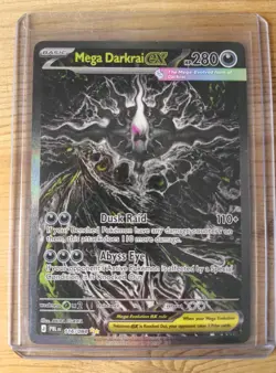 Mega Darkrai ex 116/084 Pitch Black Special Illustration Rare PokemonTCG English - Image 1