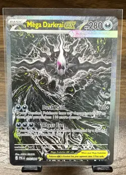 Mega Darkrai ex 116/084 Pitch Black Special Illustration Rare PokemonTCG English - Image 1