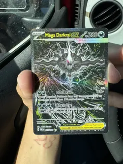 Mega Darkrai ex 116/084 Pitch Black Special Illustration Rare PokemonTCG English - Image 2