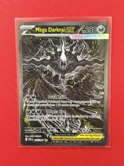 Mega Darkrai ex 116/084 Pitch Black Special Illustration Rare PokemonTCG English - Image 1