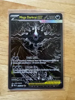 Mega Darkrai ex 116/084 Pitch Black Special Illustration Rare PokemonTCG English - Image 1