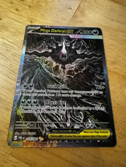 Mega Darkrai ex 116/084 Pitch Black Special Illustration Rare PokemonTCG English - Image 2