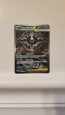 Mega Darkrai ex 116/084 Pitch Black Special Illustration Rare PokemonTCG English - Image 1